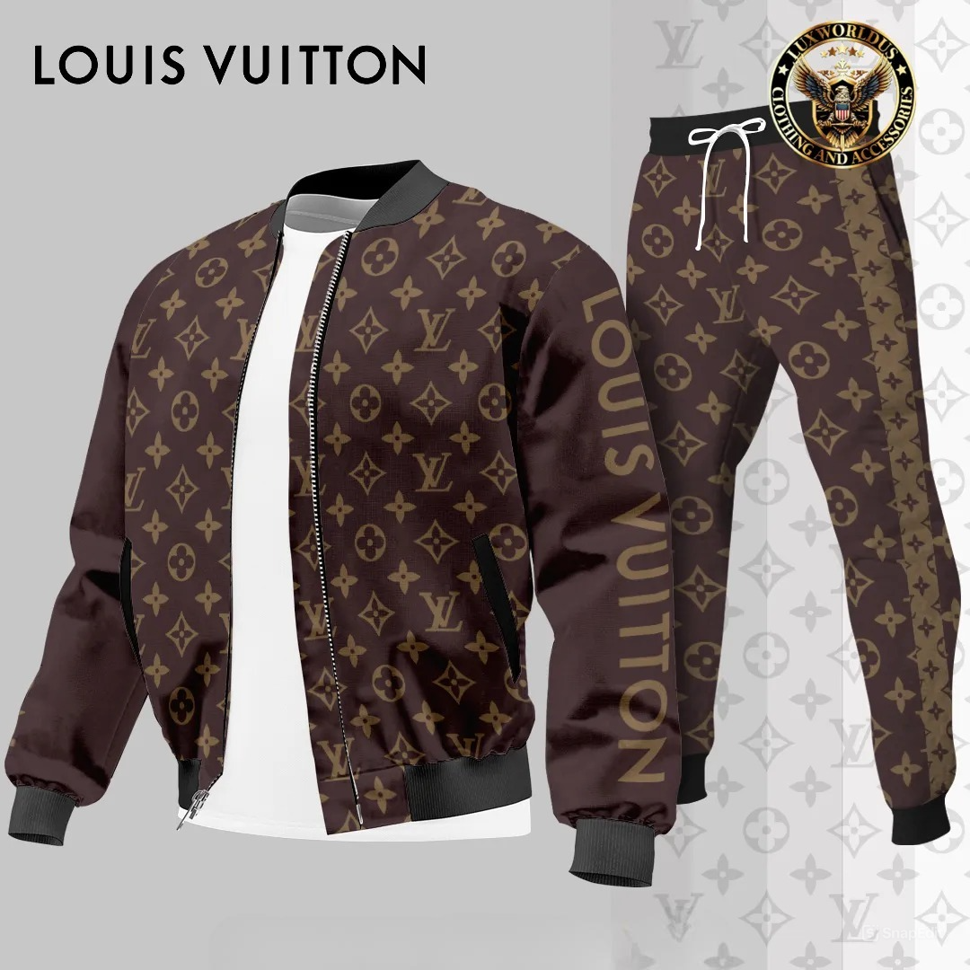 LOUIS VUITTON Premium Winter Tracksuits 2024 LUX-JK+DK-GWAUULNV